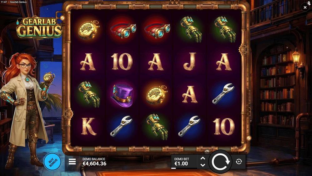 Gearlab Genius Slot - 1 - BitStarz Casino