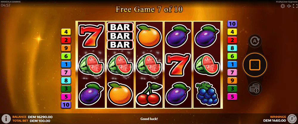 Fruityliner Supreme Slot - 3 - BitStarz Casino