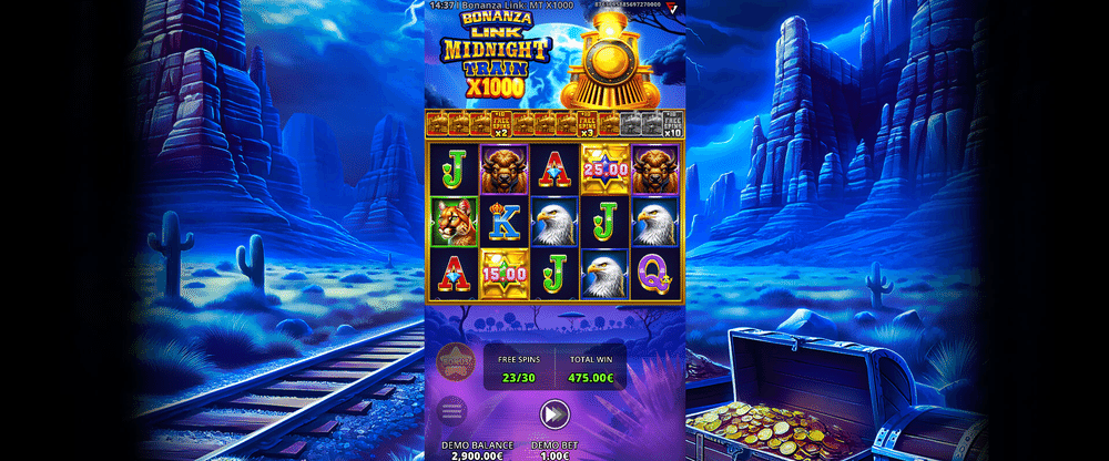 Bonanza Link: Midnight Train X1000 Slot - 3 - BitStarz Casino