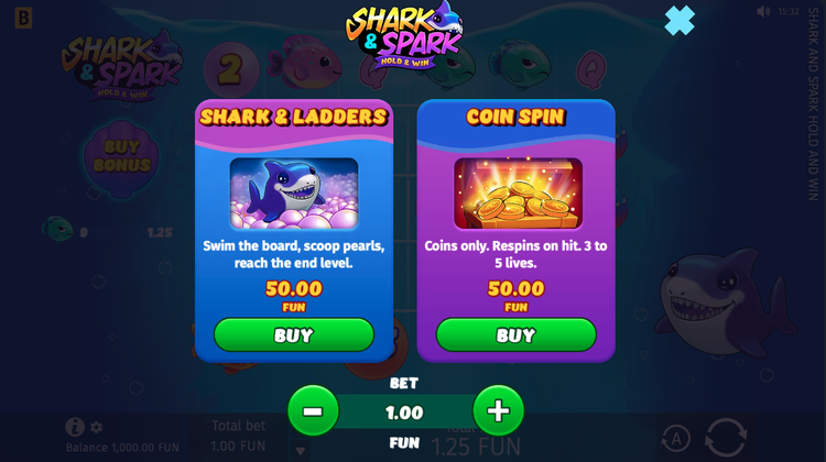 Shark & Spark Hold & Win Slot - 2 - BitStarz Casino