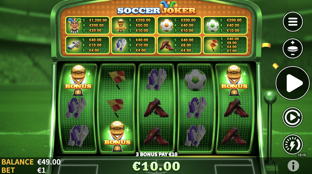 Soccer Joker Slot - 1 - BitStarz Casino