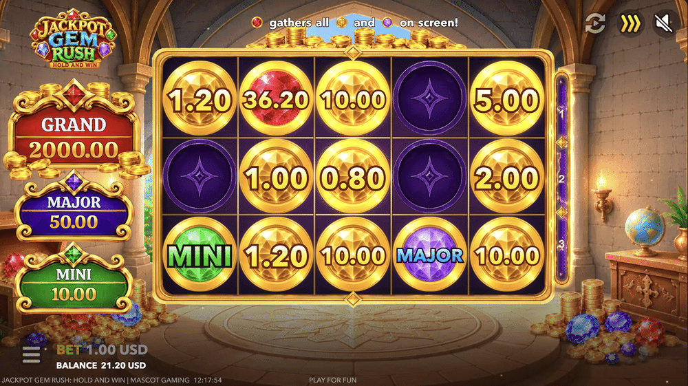 Jackpot Gem Rush: <span class=