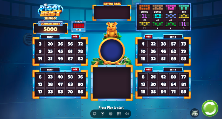 Piggy Heist Bingo Slot - 1 - BitStarz Casino