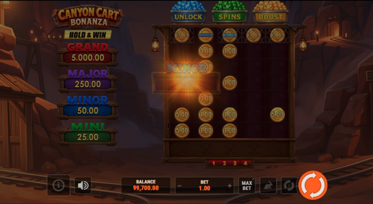 Canyon Cart Bonanza: Hold & Win Slot - 2 - BitStarz Casino
