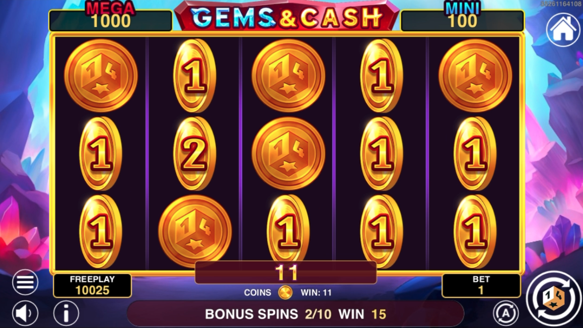 Gems & Cash Win Spins Slot - 2 - BitStarz Casino