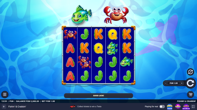 Fishin' & Crabbin' Slot - 1 - BitStarz Casino