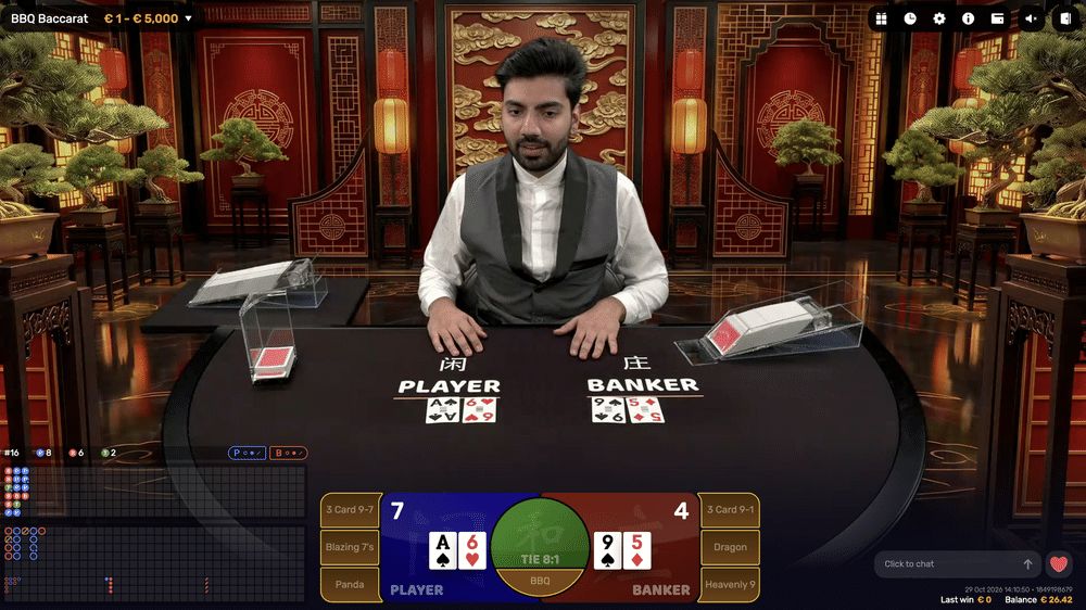BBQ Baccarat - 1 - BitStarz Casino