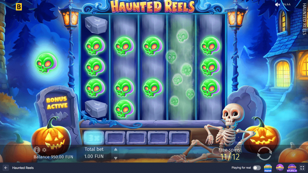 Haunted Reels Slot - 3 - BitStarz Casino