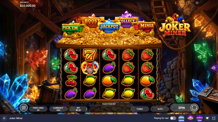 Joker Miner Slot - 1 - BitStarz Casino