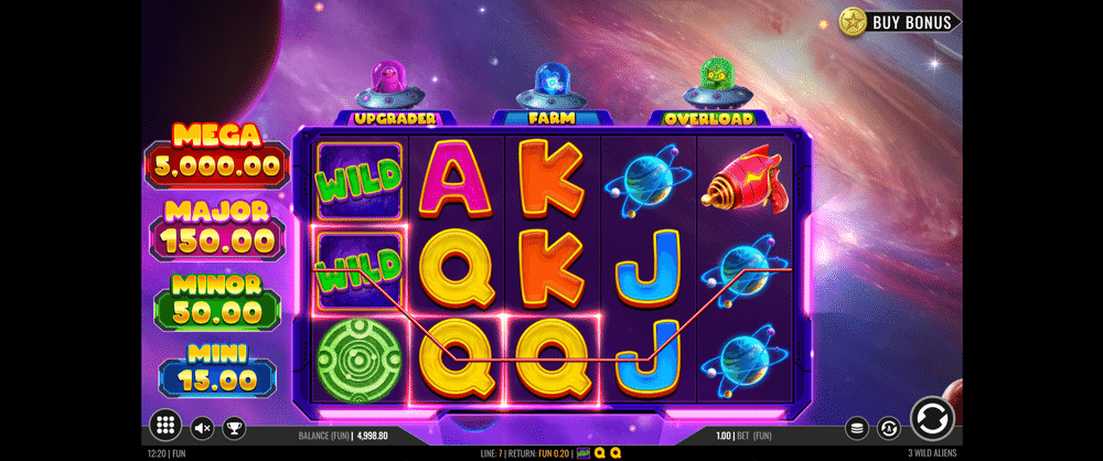 3 Wild Aliens Slot - 1 - BitStarz Casino