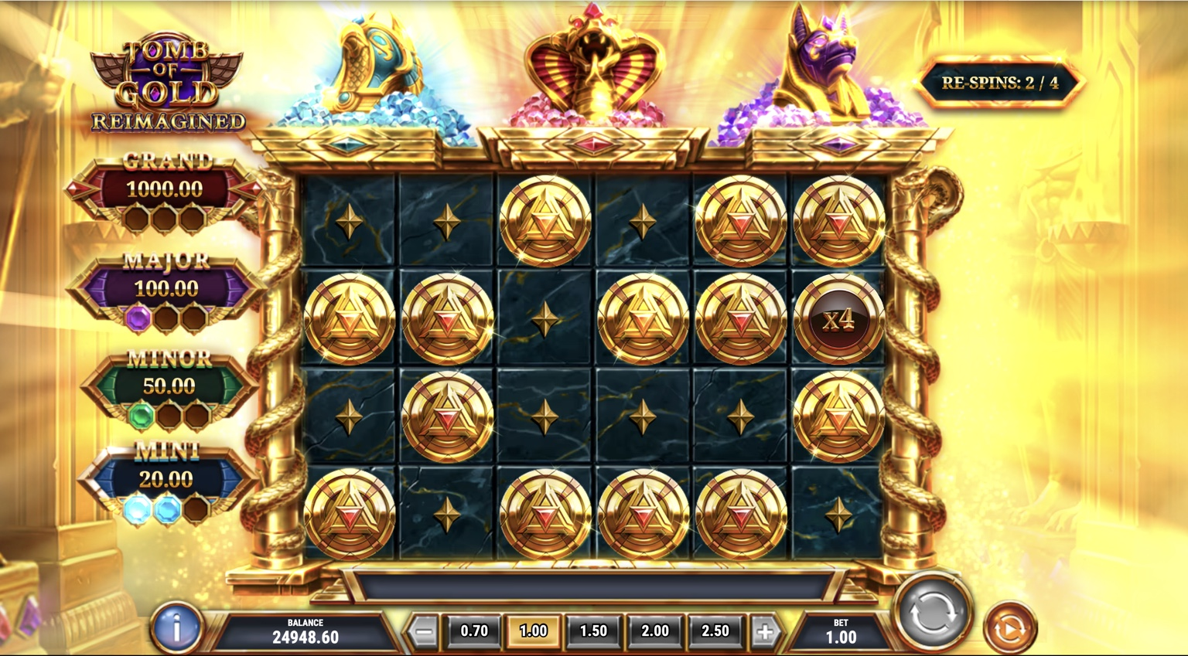 Tomb of Gold Reimagined Slot - 3 - BitStarz Casino
