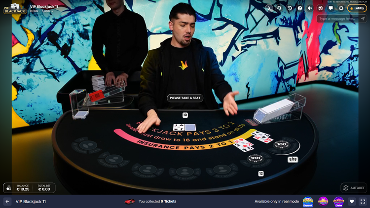 VIP Blackjack 11 - 2 - BitStarz Casino
