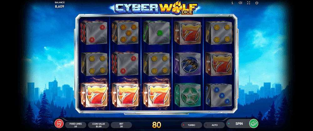 Cyber Wolf Dice Slot - 1 - BitStarz Casino