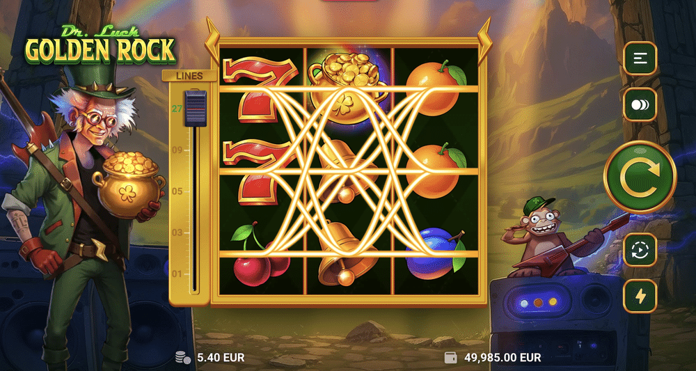 Dr. Luck Golden Rock Slot - 2 - BitStarz Casino