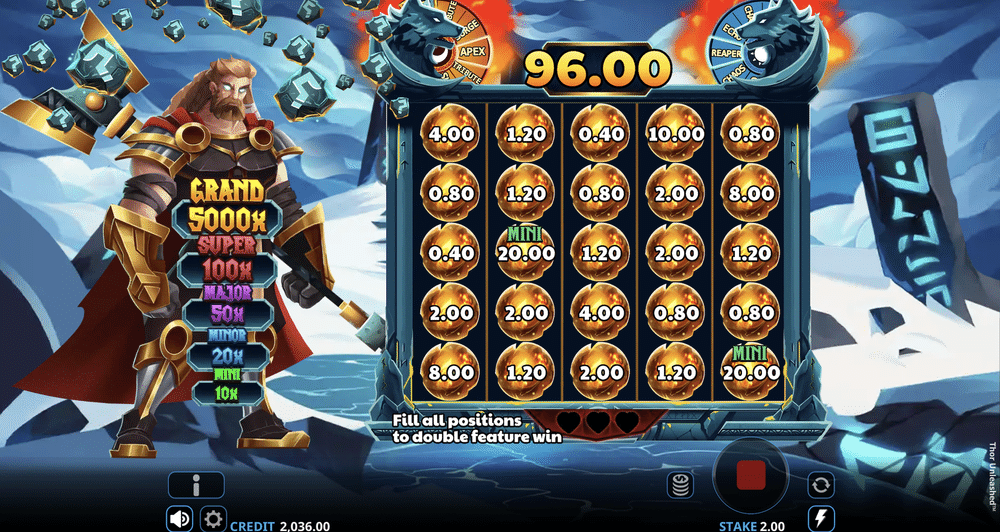 Thor Unleashed Slot - 2 - BitStarz Casino