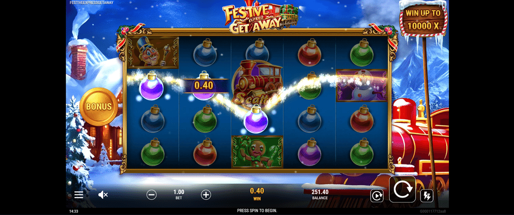 Festive Express Getaway Slot - 1 - BitStarz Casino