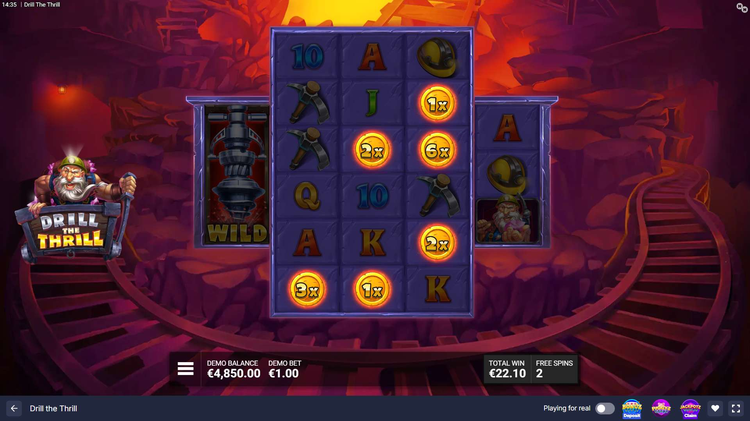 Drill the Thrill Slot - 2 - BitStarz Casino