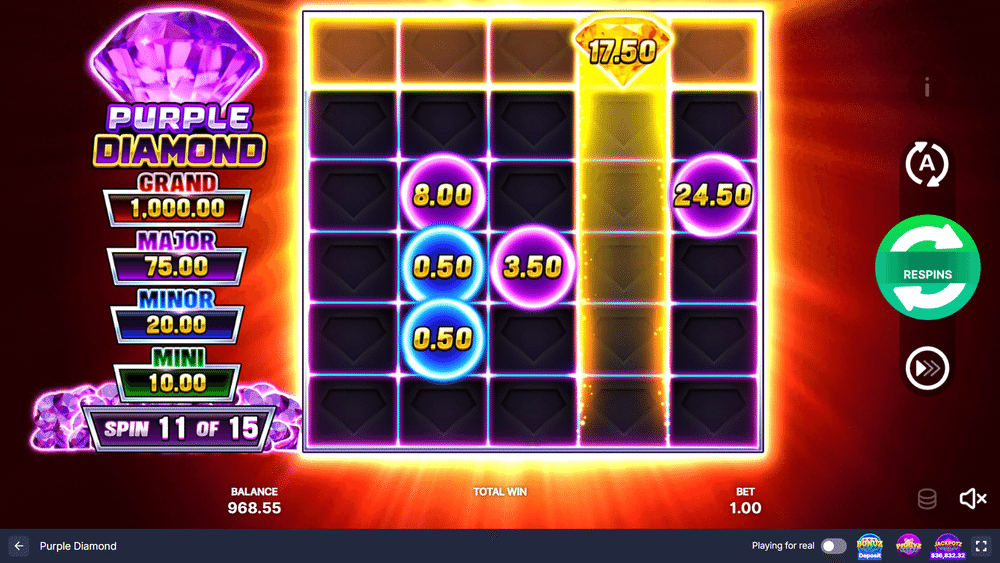 Purple Diamond Slot - 3 - BitStarz Casino