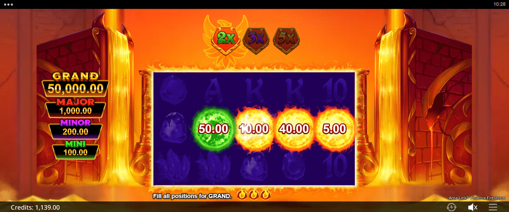 Area Link Phoenix Firestorm Slot - 2 - BitStarz Casino