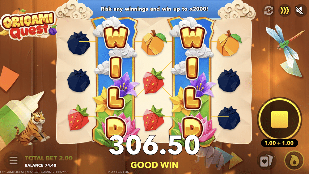 Origami Quest Slot - 1 - BitStarz Casino