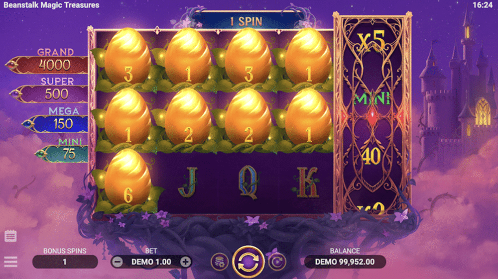 Beanstalk Magic Treasures Slot - 2 - BitStarz Casino
