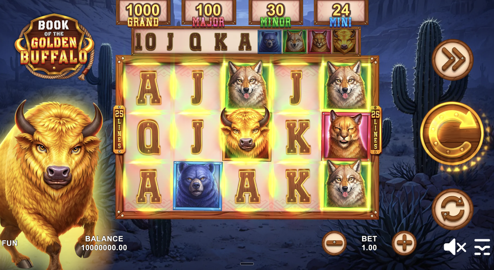 Book of the Golden Buffalo Slot - 1 - BitStarz Casino