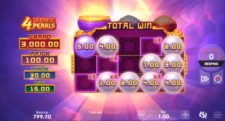 4 Dragon Pearls Slot - 2 - BitStarz Casino