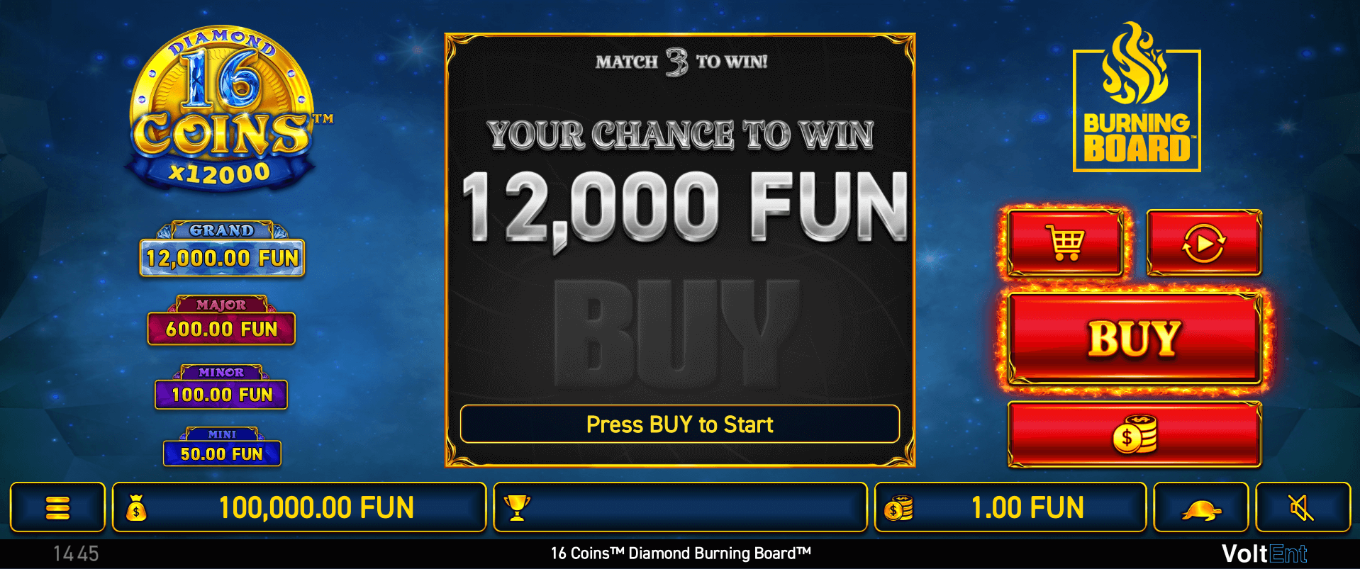 16 Coins Diamond Burning Board Slot - 1 - BitStarz Casino