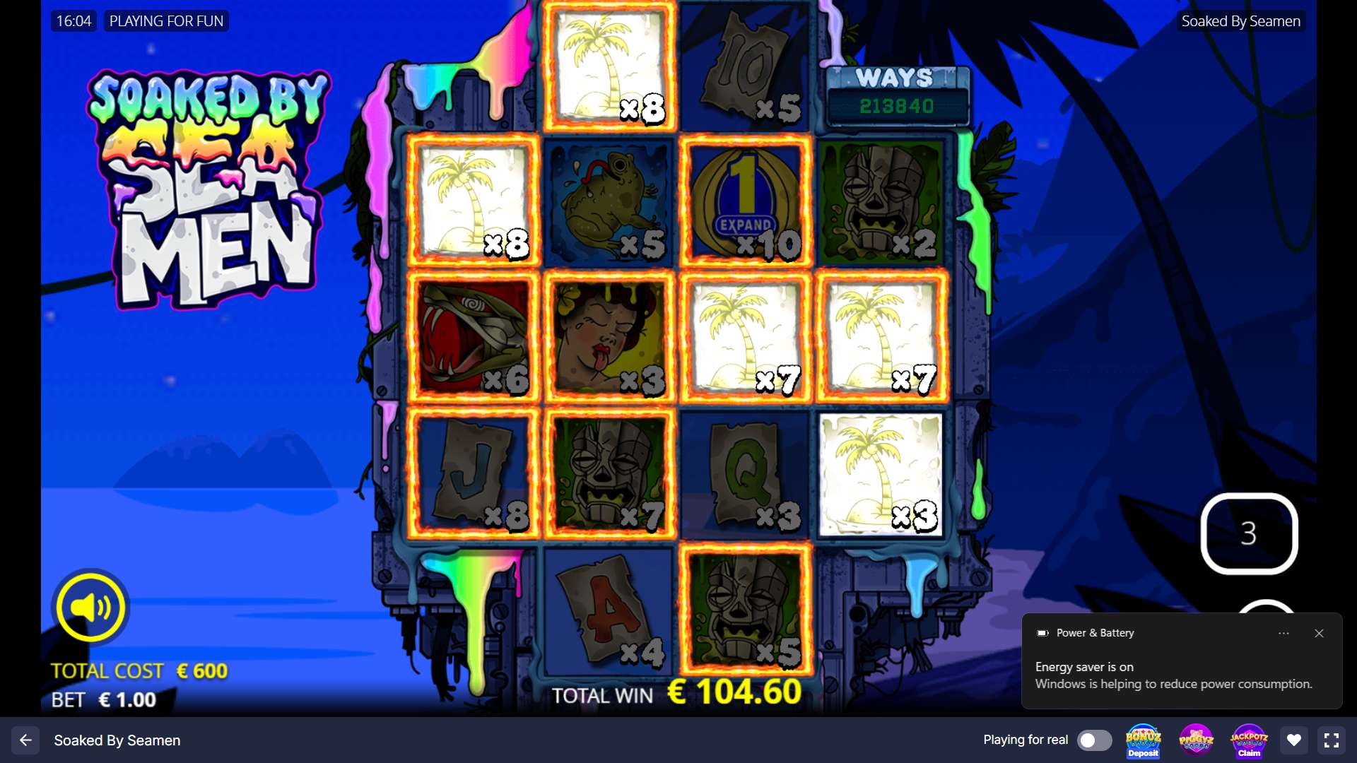 Soaked By Seamen Slot - 3 - BitStarz Casino
