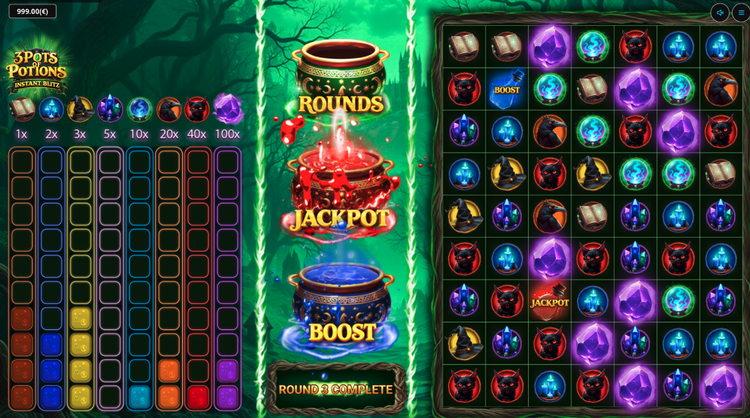 3 Pots of Potions Instant Blitz - 3 - BitStarz Casino