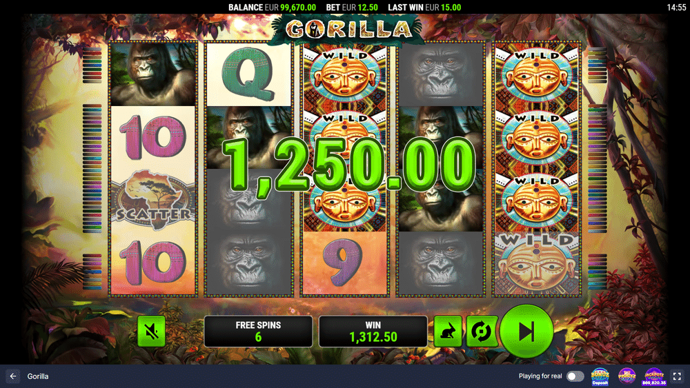Gorilla Slot - 2 - BitStarz Casino