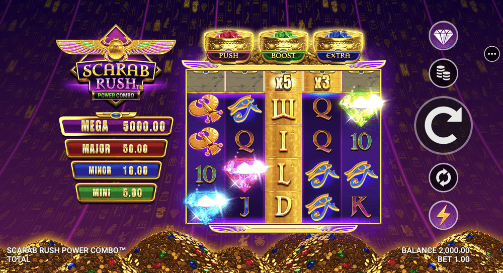 Scarab Rush Power Combo Slot - 1 - BitStarz Casino