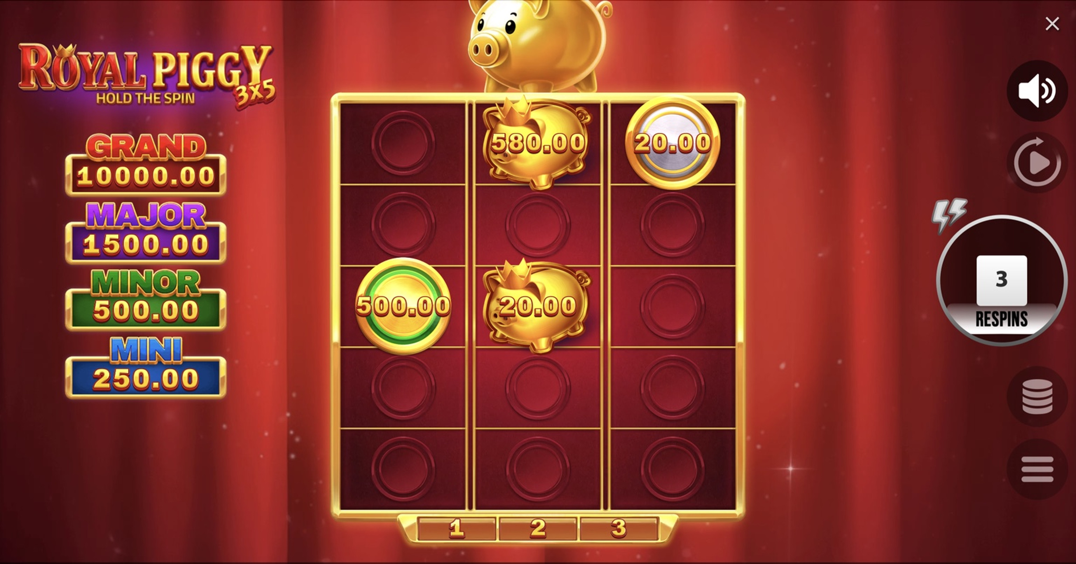 3x5 Royal Piggy: Hold The Spin Slot - 3 - BitStarz Casino