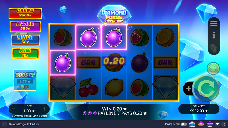 Diamond Forge: Link & Loot Slot - 1 - BitStarz Casino
