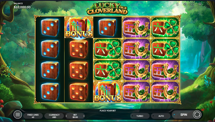 Lucky Cloverland Dice Slot - 1 - BitStarz Casino