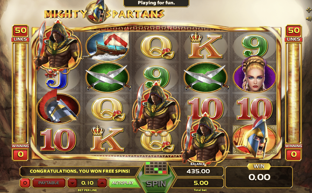Mighty Spartans Slot - 1 - BitStarz Casino