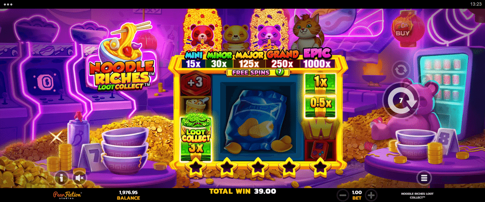 Noodle Riches Loot Collect Slot - 3 - BitStarz Casino