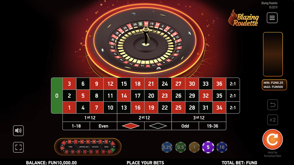 Blazing Roulette - 1 - BitStarz Casino