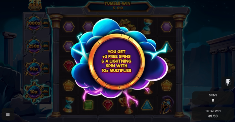 Zeus: Wrath of the Thunder God Slot - 2 - BitStarz Casino