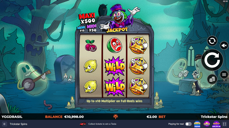 Trickstar Spins Slot - 1 - BitStarz Casino