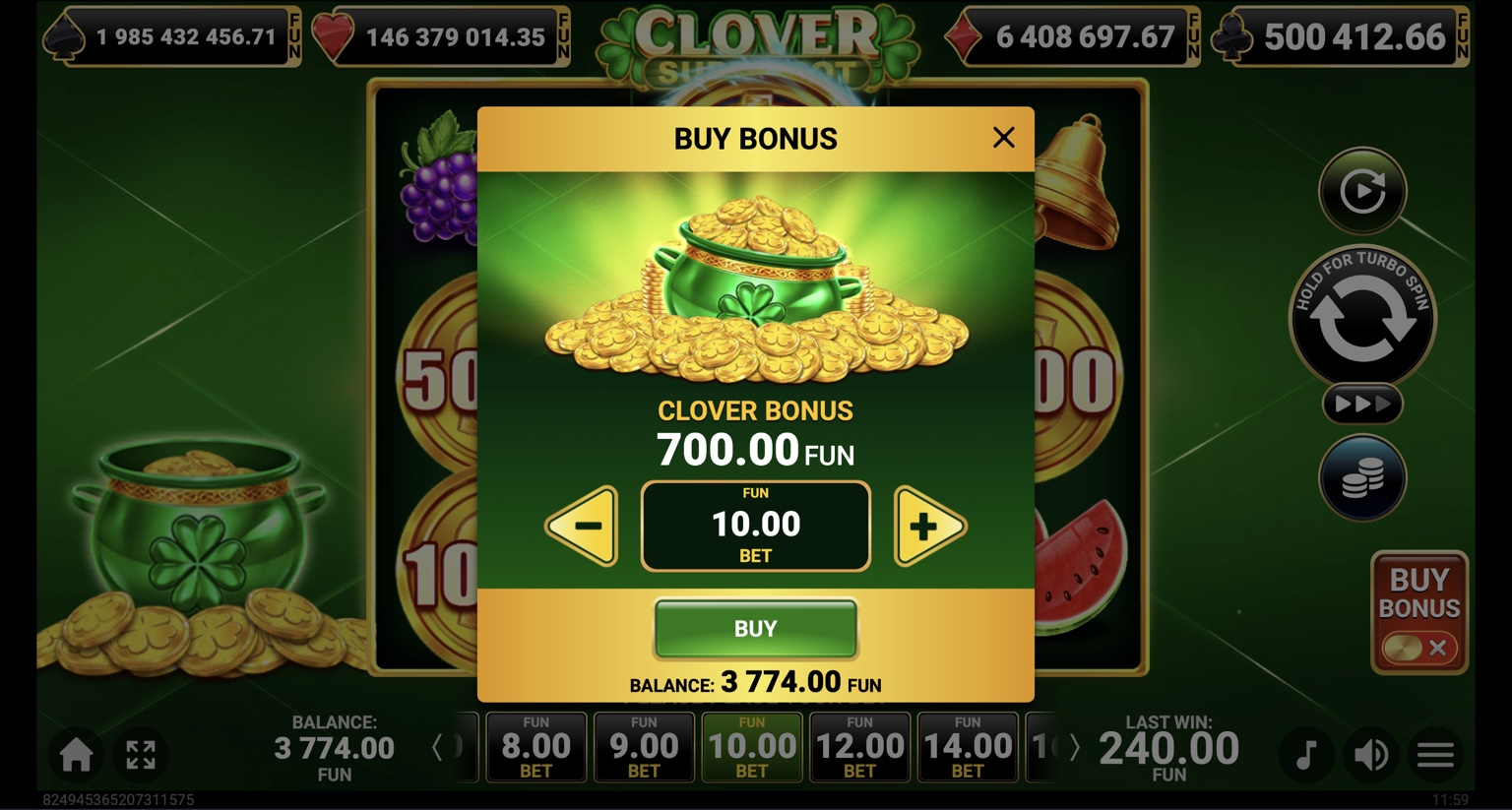 Clover Super Pot Slot - 3 - BitStarz Casino