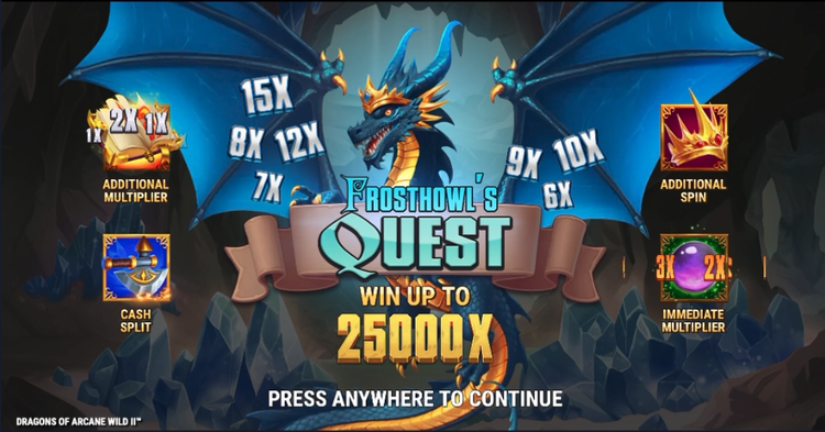 Dragons of Arcane Wild II Slot - 2 - BitStarz Casino