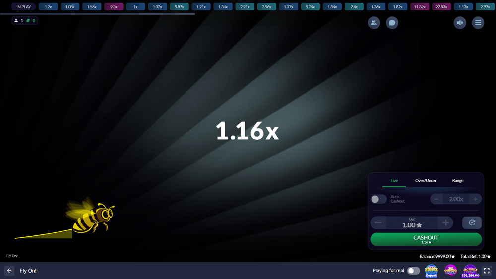 Fly On! Slot - 1 - BitStarz Casino