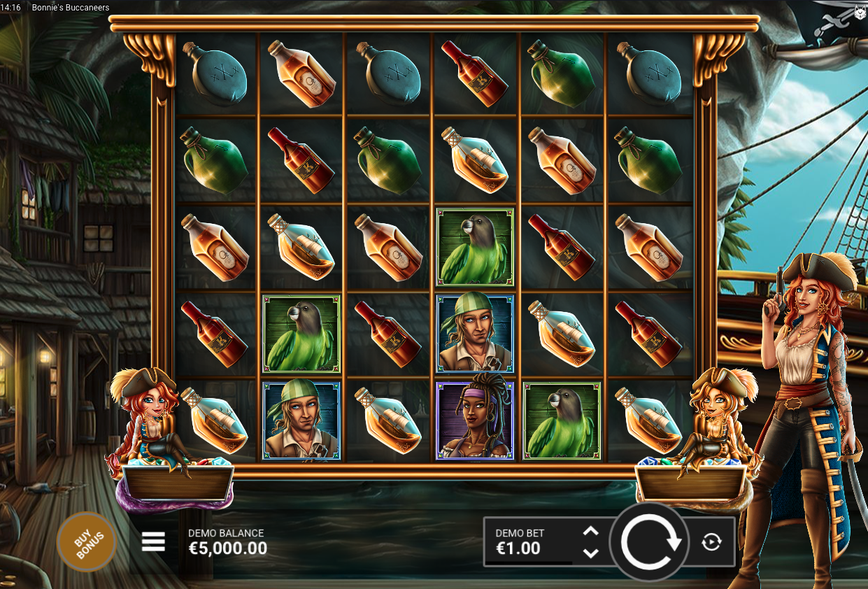 Bonnie's Buccaneers Slot - 1 - BitStarz Casino