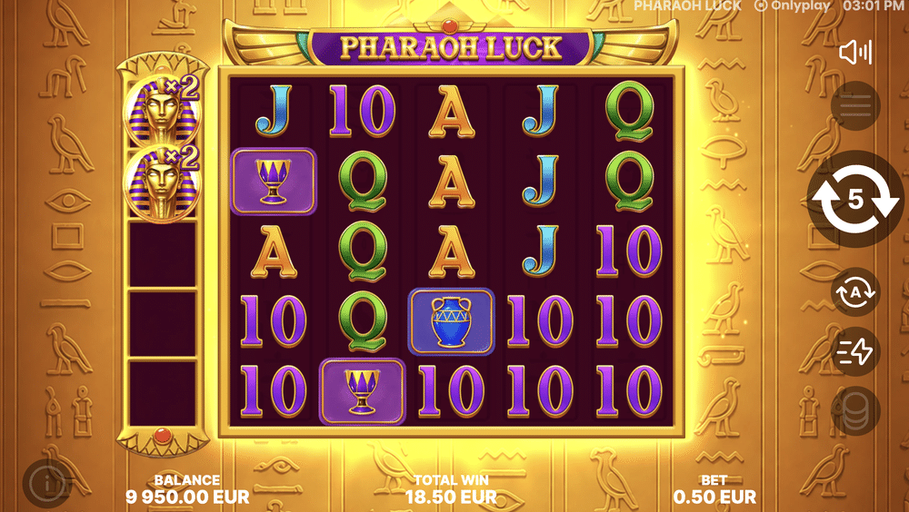 Pharaoh Luck Slot - 2 - BitStarz Casino