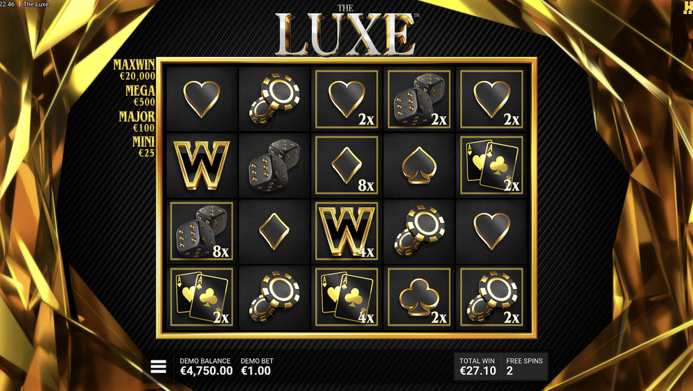 The Luxe Slot - 2 - BitStarz Casino