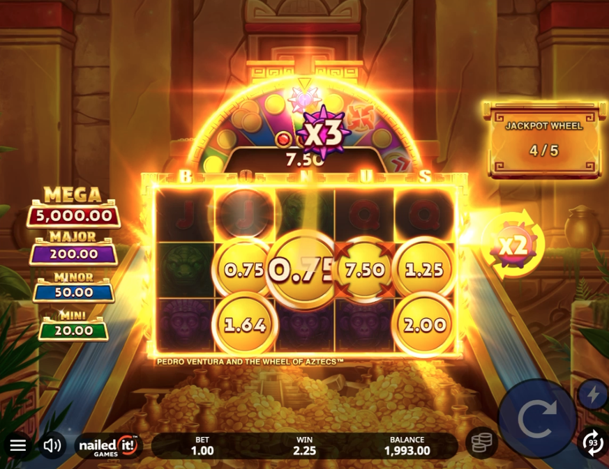 Pedro Ventura and the Wheel of Aztecs Slot - 2 - BitStarz Casino