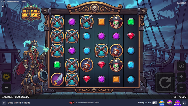 Dead Man's Broadside Slot - 1 - BitStarz Casino