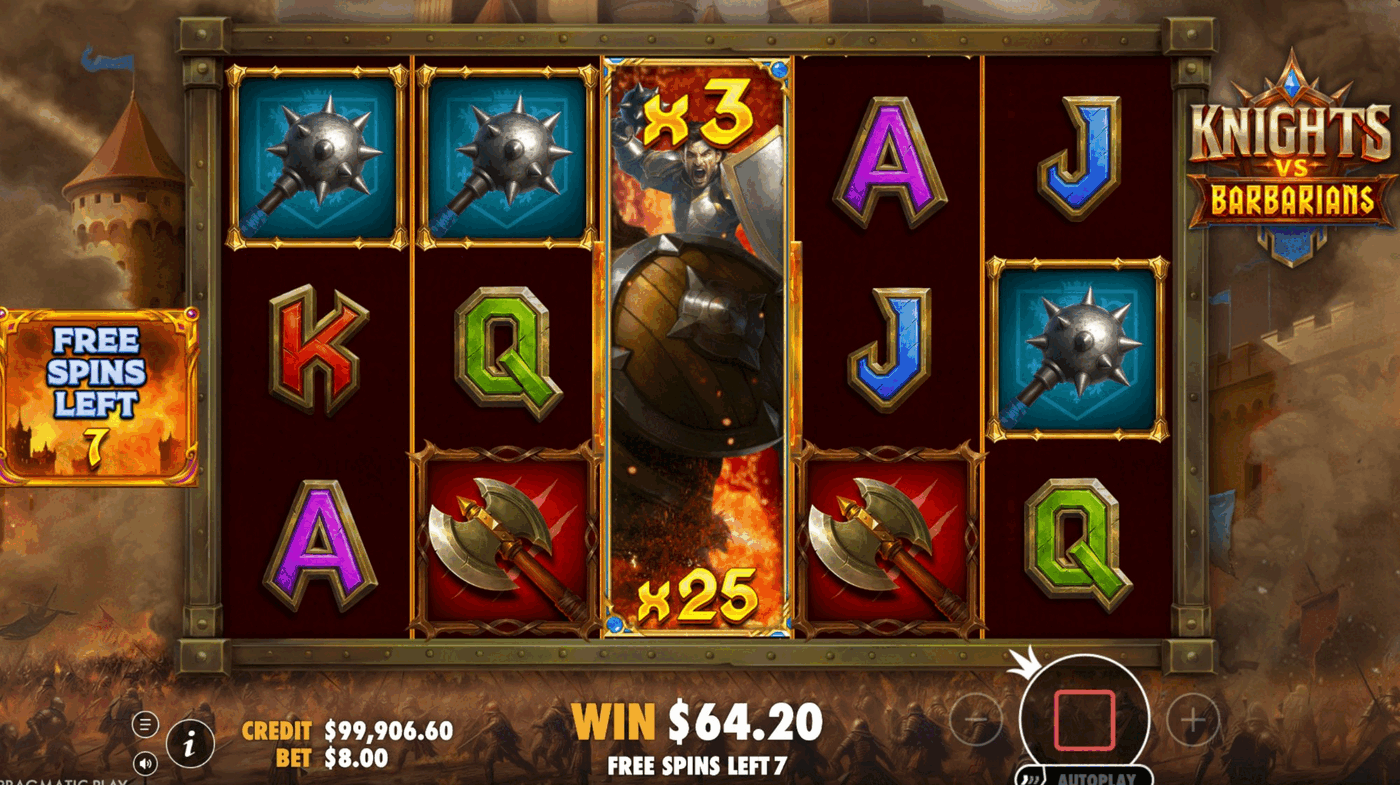 Knights Vs Barbarians Slot - 2 - BitStarz Casino