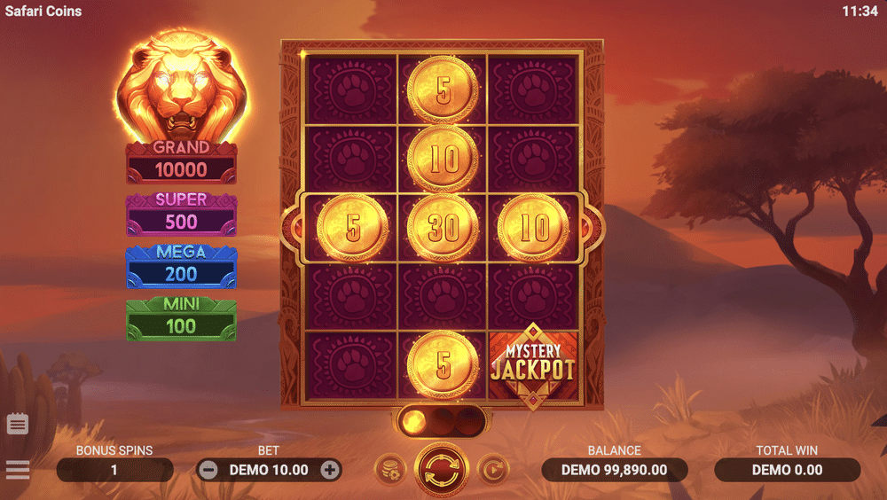 Safari Coins: Heart of Africa Slot - 2 - BitStarz Casino